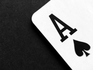An ace card