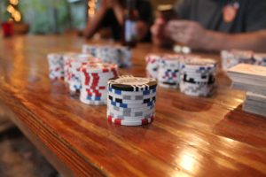 Preparing for a poker game
